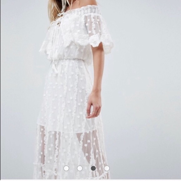 Adelyn Rae Sheer Dress - Picture 4 of 6